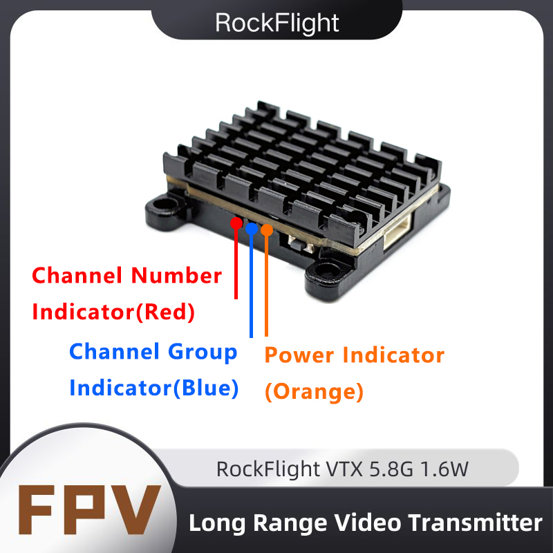 RockFlight TX663 VTX 5.8G 48CH - Drone Racing Transmitter incelemesi ve fiyatı