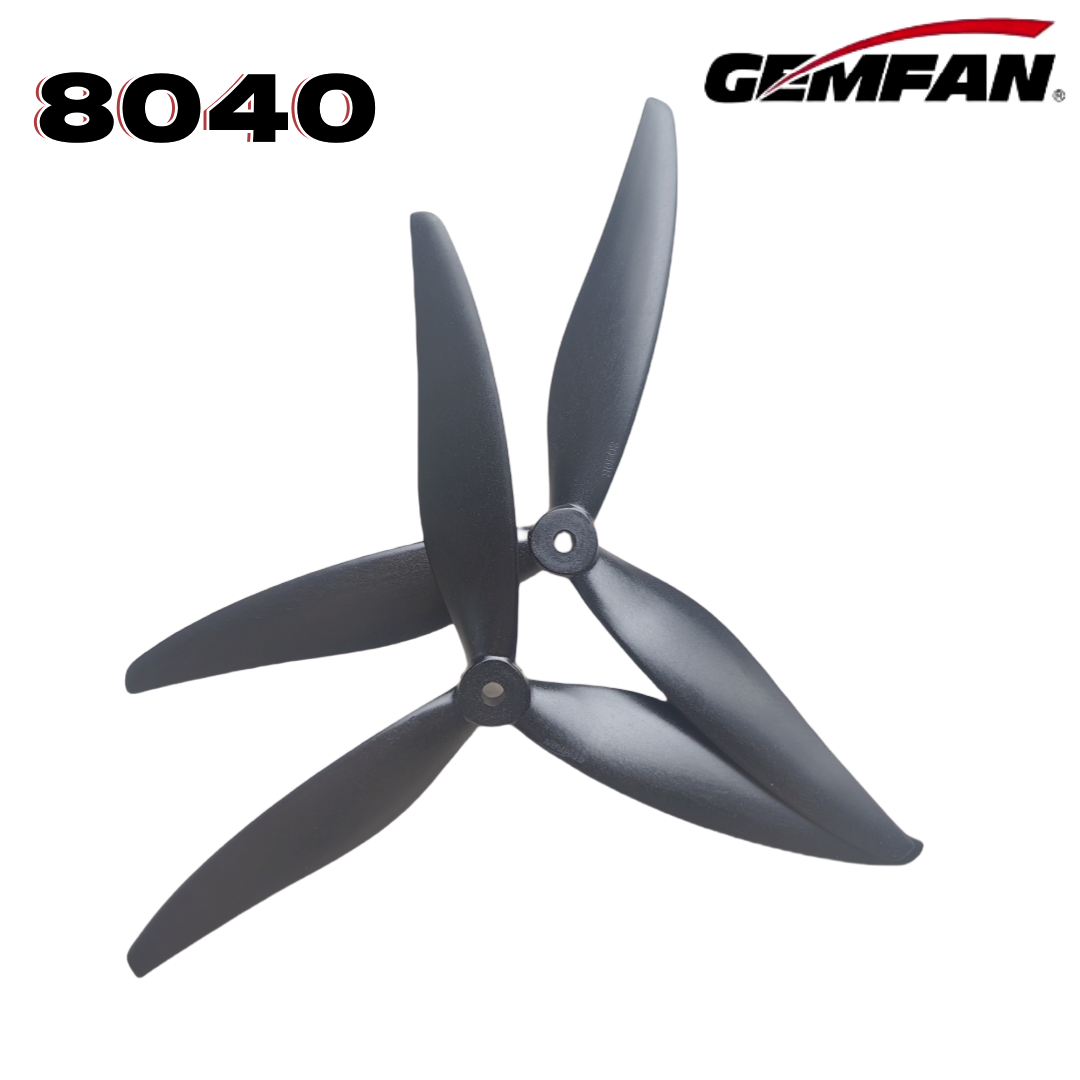 Gemfan 8040 8X4X3 3-blade 8 in - Drone Racing Propeller incelemesi ve fiyatı