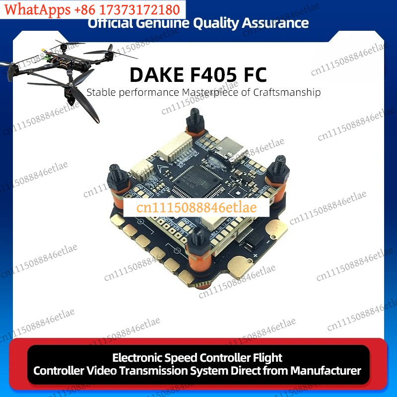 DAKEFPV F405 Uçuş Kontrol Ciha - Drone Racing Esc incelemesi ve fiyatı