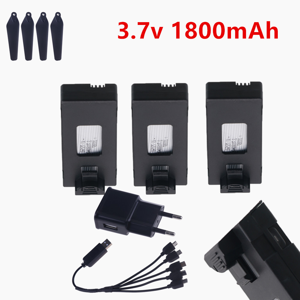 Şarj edilebilir 3.7V Lipo Pil  - Eachine Drone E58 incelemesi ve fiyatı